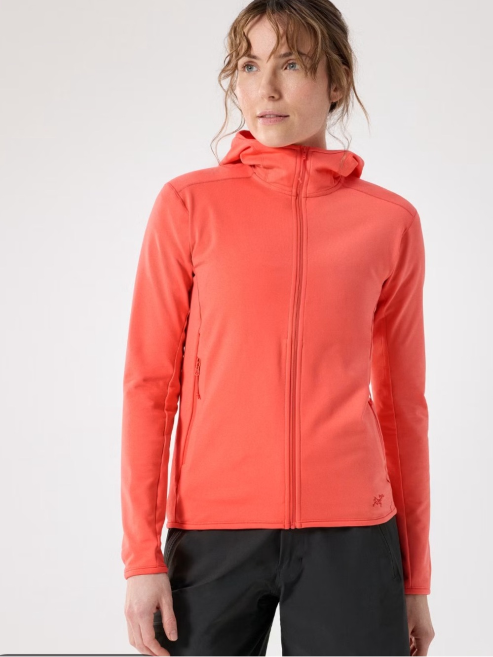 Arc’teryx Kyanite LT Hoody Full Zip Reef Orange M - Picture 13 of 13